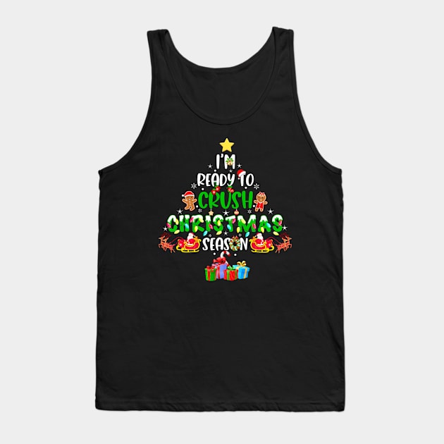 Ginger Christmas Tree Season Santa Claus Ginger Tree Tank Top by Jhon Towel